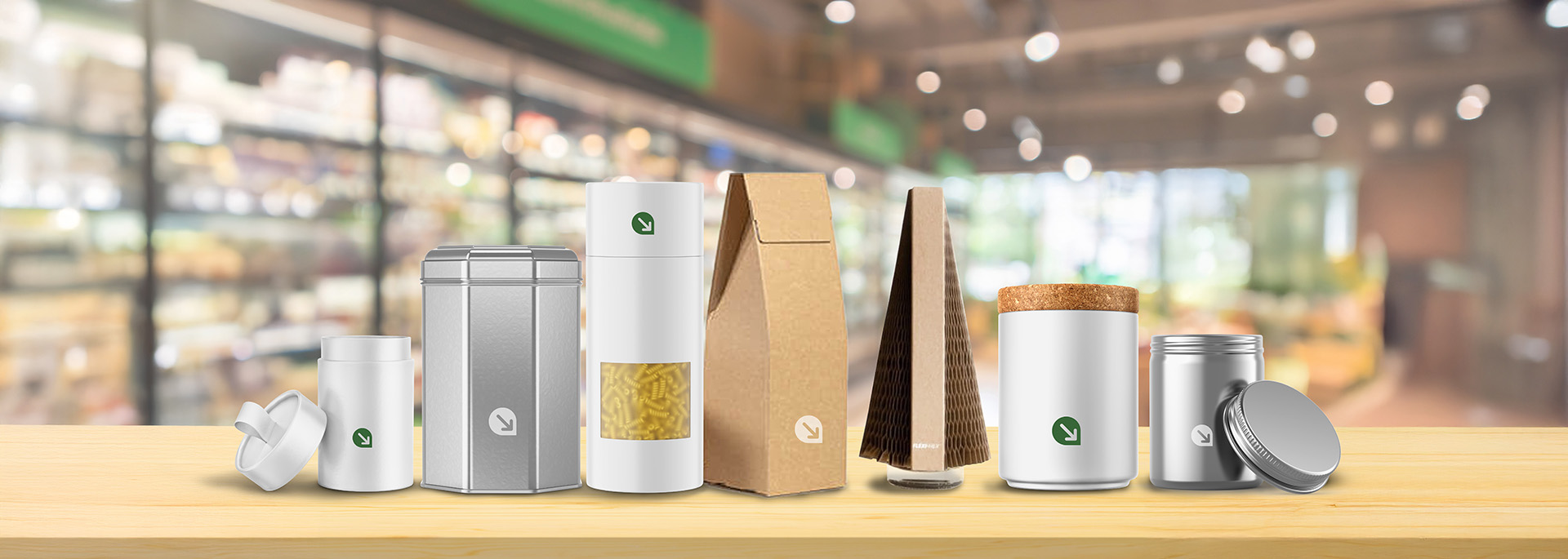 recyclable reduce packaging